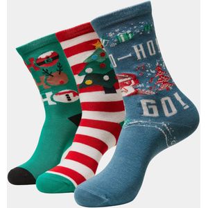 Urban Classics Ho Christmas Socks 3-Pack