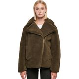 Urban Classics Ladies Sherpa Biker Jacket