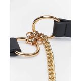 Urban Classics Synthetic Leather Belt With Chain