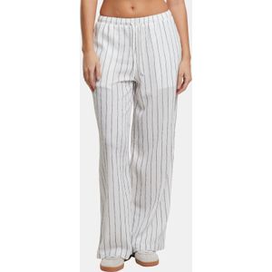 Urban Classics Ladies Structured Striped Relaxed Fit Pants