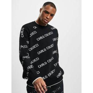 Carlo Colucci Allover Logo Pullover