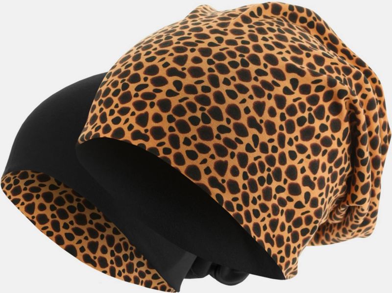 MSTRDS Printed Jersey Beanie
