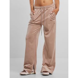 Urban Classics Ladies Velvet Jogginghose