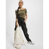 Urban Classics Ladies Off Shoulder Rib Tee