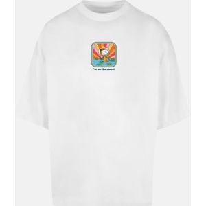 Merchcode Peanuts I'm on the moon Huge Tee