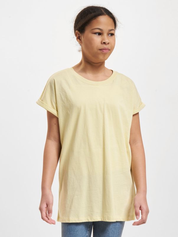 Urban Classics Girls Organic Extended Shoulder Tee