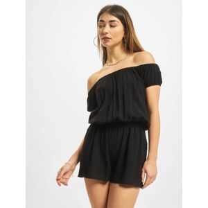 Urban Classics Ladies Off Shoulder Short Jumpsuit