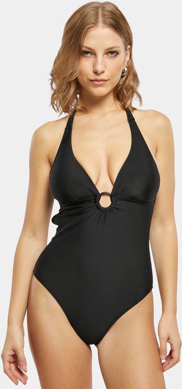 Urban Classics Ladies Recycled Neckholder Swimsuit
