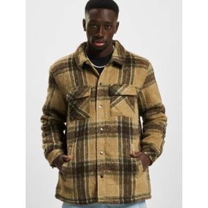 Sean John JM223-028-02 SJ Script Logo Brushed Flannel Overshirt