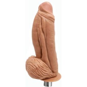 Mega Dildo - 26.5cm Lang & 7.5cm Dik - Extreem groot - 3XLR opzetstuk