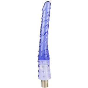 Dildo Opzetstuk 21.8cm Blauw voor de Eroticon Sex Machine