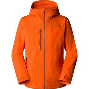 The North Face - Descendit - Jas - Tnf Orange - Gesoleerd - DryVent
