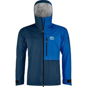 Ortovox - 3L Ortler Jacket - Regenjas - Blauw - Waterdicht