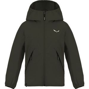 Salewa - Kid's Aqua PowerTex Jacket - Regenjas - Olijfgroen - 100% Polyester - Waterdicht, Winddicht