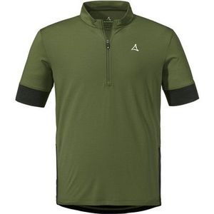 Schöffel - Style Pinega - Fietsshirt - Olijfgroen - 100% Polyester