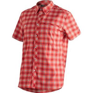 Overhemden - Rood - 97% Polyester 3% Elastaan - Korte Mouwen