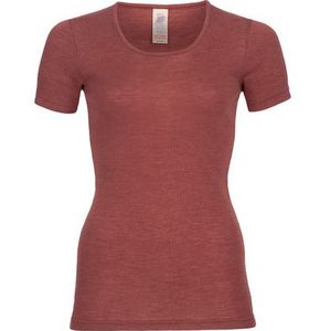 Engel - Women's Unterhemd - Rood - Merinoondergoed - 70% Wol, 30% Zijde