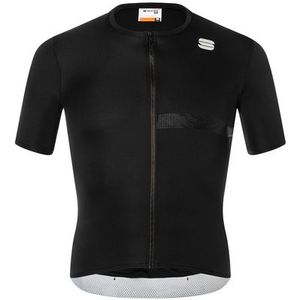 Sportful - MATCHY - Fietsshirt - Zwart - Korte Mouwen - Mannen