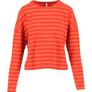 Blutsgeschwister Dames Stereo Rainbow Crew Longsleeve