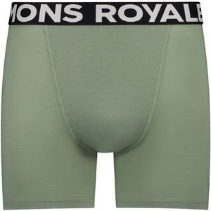 Mons Royale - Hold em - Boxer - Groen - Merino-ondergoed