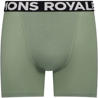 Mons Royale - Hold em - Boxer - Groen - Merino-ondergoed