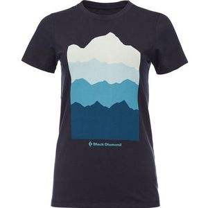Black Diamond - Vista SS Tee - T-Shirt - Blauw - Katoen