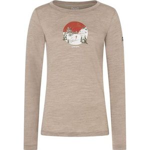 Bergzeit Basics Dames Super.Natural Sapporo Longsleeve
