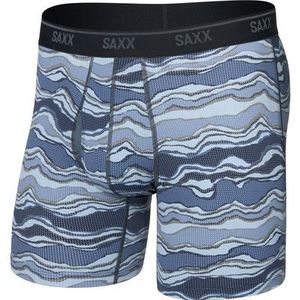 Saxx Underwear - Quest Quick-Dry Mesh - Boxershorts - Blauw