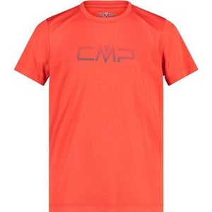 CMP - T-shirt - Jongens - Maxi-logo - Technische Stof - UV-bescherming - Ademend