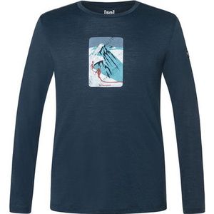 Bergzeit Basics Heren Super.Natural Rope Team Longsleeve