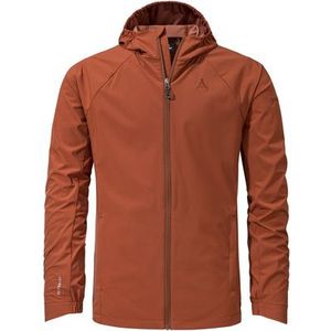 Schöffel - Jacket Graz - Rood - Outdoorjack - Met Capuchon
