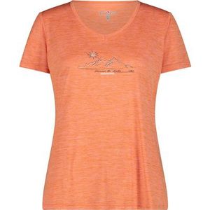 CMP Dames Melange Print T-shirt