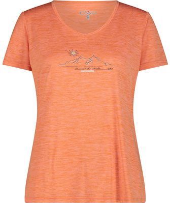 CMP Dames Melange Print T-shirt