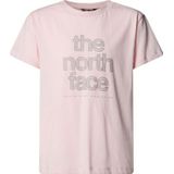 The North Face - Reflective Logo - T-shirt - Pale Blossom - Relaxed Fit