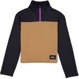 Mons Royale - Offgrid Merino Fleece L/S - Fleecetrui - Zwart/Beige