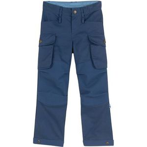 Finkid - KOSKI CANVAS - Cargobroek - Jeansblauw - Voor Kinderen