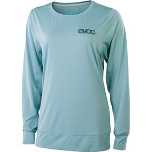 Evoc - Women's Long Sleeve Jersey - Fietsshirt - Turkoois - Stretch - Antimicrobiële Behandeling
