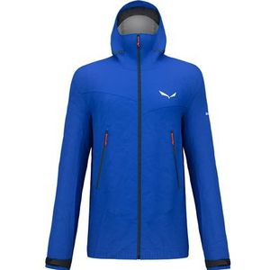 Salewa - Ortles 3L - Hardshell Jas - Blauw - Gore-Tex
