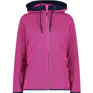 CMP - Dames Fleece - Met Capuchon - Knit Tech - Jacquardpatroon