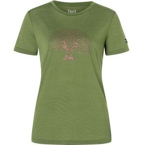 Super.natural - W TREE OF KNOWLEDGE T-shirt - Korte Mouwen - Merinowol - Geurremmend