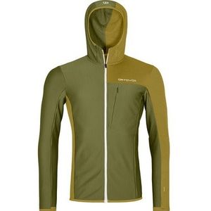 Ortovox Heren Fleece Light Grid Hoodie Vest