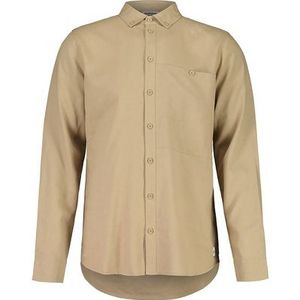 Maloja - RainierM - Overhemd - Beige - 55% Hennep 45% Polyester