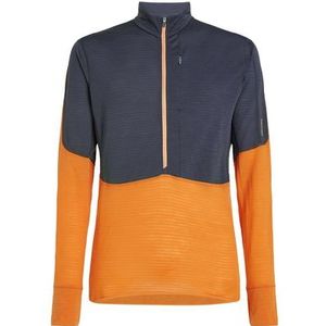 Icebreaker Heren 200 Realfleece Descender Half Zip Longsleeve