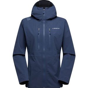 La Sportiva - Helixir Shell Jacket - Regenjas - Blauw - Waterdicht - Stretch