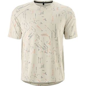 Heren - Fietsshirt - Lichtgrijs - Polyester/Biologisch - Korte Mouwen