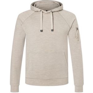 Super.natural - M FAVORITE POCKET HOODIE - Herenhoodie - Merino - Zwart