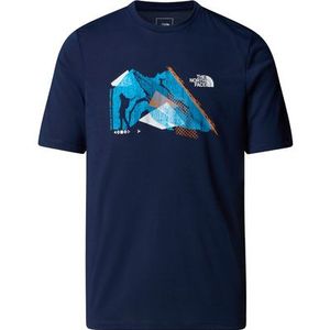 The North Face - Functioneel Shirt - Navy - Jersey - Kwartmouw