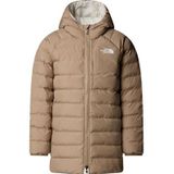 The North Face Omkeerbare Perrito-parka Voor Meisjes Mushroom Grey female