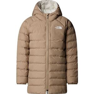 The North Face Omkeerbare Perrito-parka Voor Meisjes Mushroom Grey female