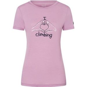 Super.Natural Dames I Love Climbing T-Shirt